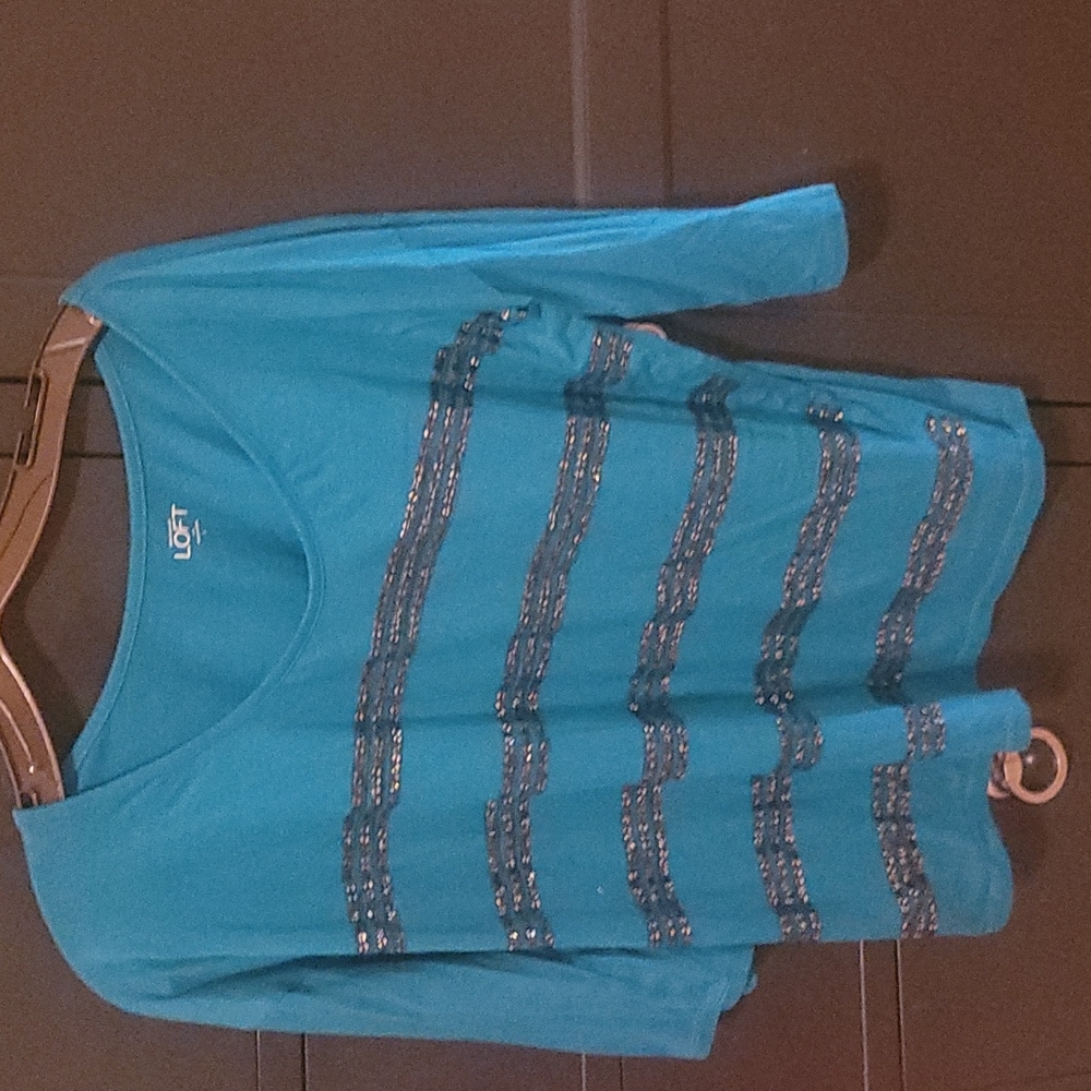 LOFT sequened shirt